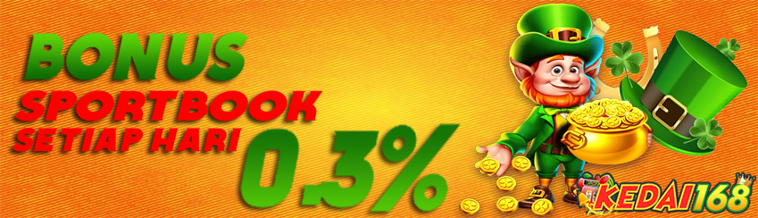 BONUS ROLLINGAN SPORTBOOK 0.3%